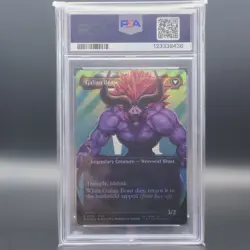 2025 MTG Final Fantasy EN Vincent/Galian Beast Borderless-Surge Foil PSA 10 - Image 2