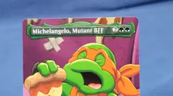 Michelangelo, Mutant BFF | 198 | Uncommon | Borderless Regular | TMNT | MTG B - Image 2