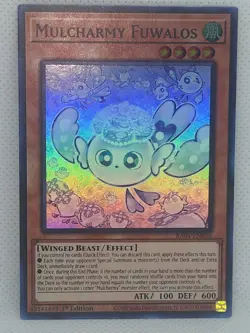 Yu-Gi-Oh! Mulcharmy Fuwalos (SR) RA04-EN050 Quarter Century Stampede Super Rare - Image 1