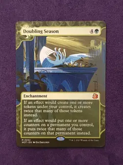 1x MTG Doubling Season - Wilds of Eldraine: Enchanting Tales (WOT) #52 - Magic - Image 1