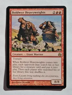 Magic MTG - Boldwyr Heavyweights - Morningtide - NM - Image 1