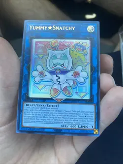 Yugioh Yummy Snatchy JUSH-EN022 Ultra Rare 1st Edition Justice Hunters Near Mint - Image 2