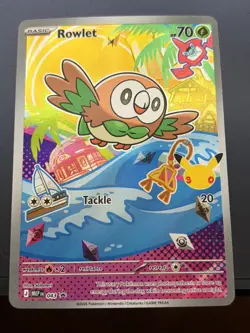 Pokemon TCG First Partner Promo Rowlet, Litten, Popplio NM - Image 2