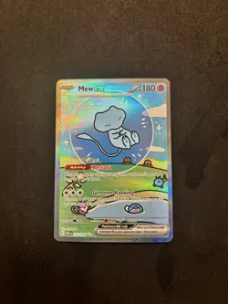 Pokemon TCG Mew EX 232/091 Sv: Paldean Fates Bubble Mew. English MINT! - Image 3