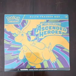 Pokemon TCG Mega Evolution Ascended Heroes Elite Trainer Box Booster Promo - Image 1