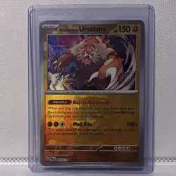 Pokemon TCG Sv Prismatic Evolutions Bloodmoon Ursaluna Master Ball 054/131 150 - Image 1