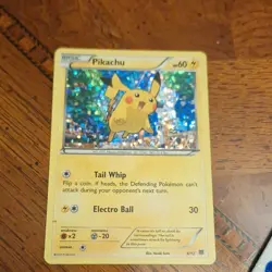 Pokemon TCG Pikachu 006/012 McDonald's 2015 Basic 60HP Promo Holo - Image 1