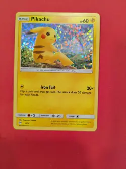 Pokemon TCG. Pikachu (Holo). McDonalds Promo (2019) 6/12. Great Condition! - Image 1