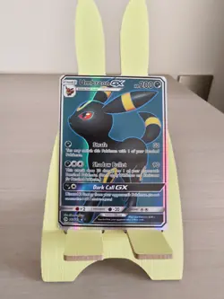 2017 PTCG Pokemon Sun/Moon English Version Holo Art Umbreon GX 142/149 - Image 1