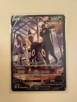 2022 Pokemon Umbreon V TG22/TG30 Brilliant Stars #TG22 - Image 3
