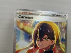Carmine 217/167 Special Illustration Rare Pokemon Sv06: Twilight Masquerade - Image 3