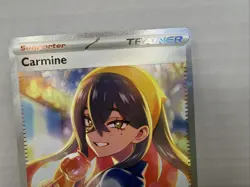 Carmine 217/167 Special Illustration Rare Pokemon Sv06: Twilight Masquerade - Image 4