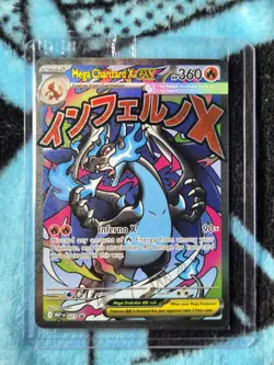 Pokemon Mega Charizard X EX Promo Holo 023 Me: Mega Evolution 360HP Inferno X - Image 1