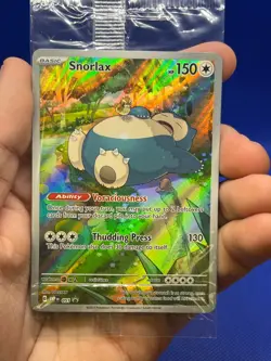 SEALED Pokemon Scarlet & Violet 151 ETB Snorlax 051 Promo NM - Image 2
