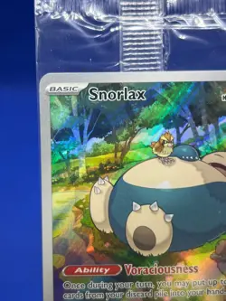 SEALED Pokemon Scarlet & Violet 151 ETB Snorlax 051 Promo NM - Image 3