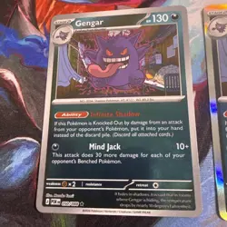 2 - Pokemon Gengar 050/088 Holo/Reverse Holo Mega Evolution Perfect Order NM - Image 2
