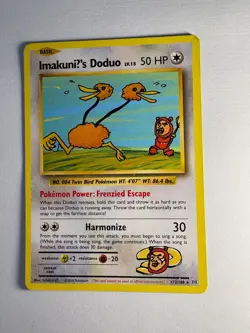 Pokemon XY Evolutions ImakuniU's Doduo 112/108 Regular Secret Rare - Image 1