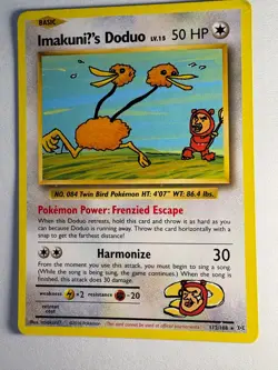 Pokemon XY Evolutions ImakuniU's Doduo 112/108 Regular Secret Rare - Image 2