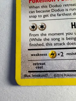Pokemon XY Evolutions ImakuniU's Doduo 112/108 Regular Secret Rare - Image 5