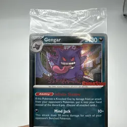 Pokemon TCG Perfect Order Gengar GameStop Exclusive Stamped Promo 50/88 Sealed - Image 3