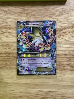 M Alakazam EX 26/124 XY Fates Collide Holo Ultra Rare Pokemon TCG - Image 1