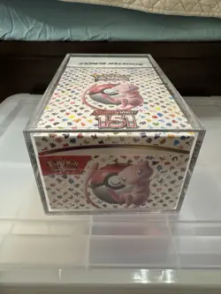 Pokemon 151 sv3.5 Booster Bundle Display Factory Sealed W/ Acrylic Case - Image 2