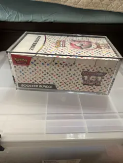 Pokemon 151 sv3.5 Booster Bundle Display Factory Sealed W/ Acrylic Case - Image 3