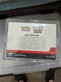 Pokemon 151 sv3.5 Booster Bundle Display Factory Sealed W/ Acrylic Case - Image 5