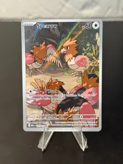 Pokemon Spearow 151/132 Holo Illustration Rare Me01: Mega Evolution NM/M - Image 1