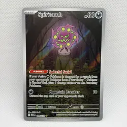 🔥Pokemon Spiritomb Illustration Rare ME01: Mega Evolution 148/132 NM - Image 1