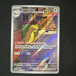 The Pokemon Company Gumshoos 153/132 Me01: Mega Evolution Illustration Rare Holo - Image 1