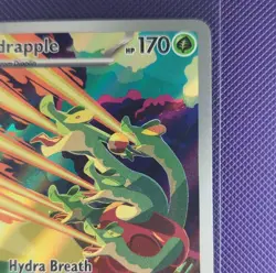 Pokemon Hydrapple 188/182 Sv10: Destined Rivals Illustration Rare Full Art Holo… - Image 3