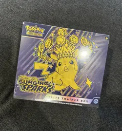 Pokemon Scarlet & Violet Surging Sparks Sealed Elite Trainer Box ETB - Image 1