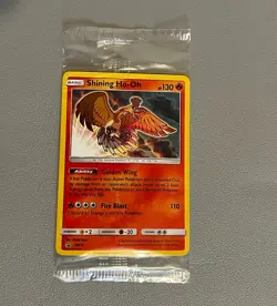 Pokemon TCG Shining Ho-Oh SM70 Black Star Promo Holo 🚨SEALED🚨 - Image 1