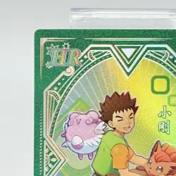 Brock HR KDJL-HR-011 Eif Baby Chinese Pokemon Trainer Card NM - Image 2