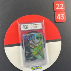 2024 Pokemon TCG Chinese Card csV4C 134/129 AR Nacli Grade10 - Image 1