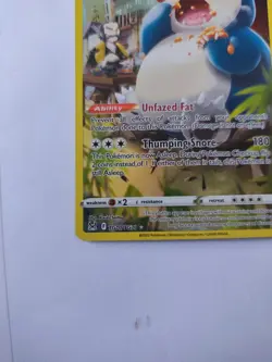 Pokemon Card - Snorlax Lost Origin Trainer Gallery TG10/TG30 Holo Ultra Rare - Image 2