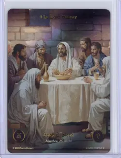 2025 Sacred Legacy: FULL ART - The Last Supper - 97/100 1st Edition Card - Image 1