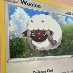 Pokemon Wooloo Holo Promo SWSH011 SWSH: Sword & Shield Promo Cards 60 HP - Image 3