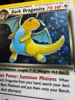 Pokemon TCG Dark Dragonite Holo Card (LP) 5/110 Legendary Collection 2002 - Image 3