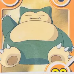 Snorlax Pokemon board game Playing Mini Card Takara Tomy 2007 Japan Rare F/S - Image 3