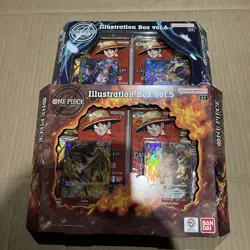 One Piece Card Game Illustration Box Vol. 5 & 6 Sealed Bundle New - Image 2