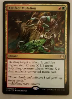 1x Artifact Mutation Commander 2020 Ikoria MTG Magic the Gathering NM - Image 1