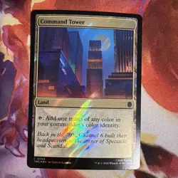 Command Tower 63 SURGE FOIL Commander TMNT Teenage Mutant Ninja Turtles MTG Card - Image 1
