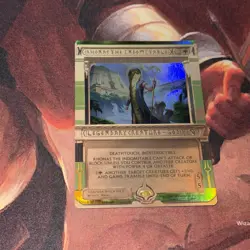 Rhonas, The Indomitable X1 Mtg Amonkhet Invocation Masterpiece Nm Foil - Image 1