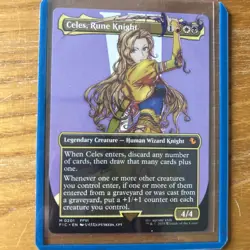 Celes, Rune Knight (Borderless) Commander: Final Fantasy Regular - Image 1