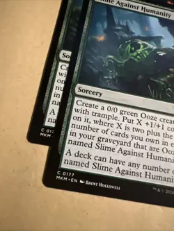 X2 MTG Slime Against Humanity MKM 0177 C NM Regular Pair - Image 3