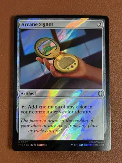 Arcane Signet (Surge Foil) - 0057 - TMC Teenage Mutant Ninja Turtles TMNT MTG NM - Image 1