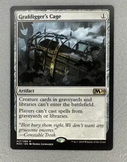 MTG - Grafdigger's Cage | Core Set 2020 | 227/280 | LP - Image 1