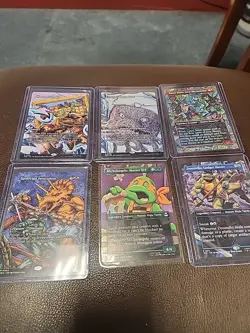 MTG TMNT Borderless Lot Of 6 - Image 1
